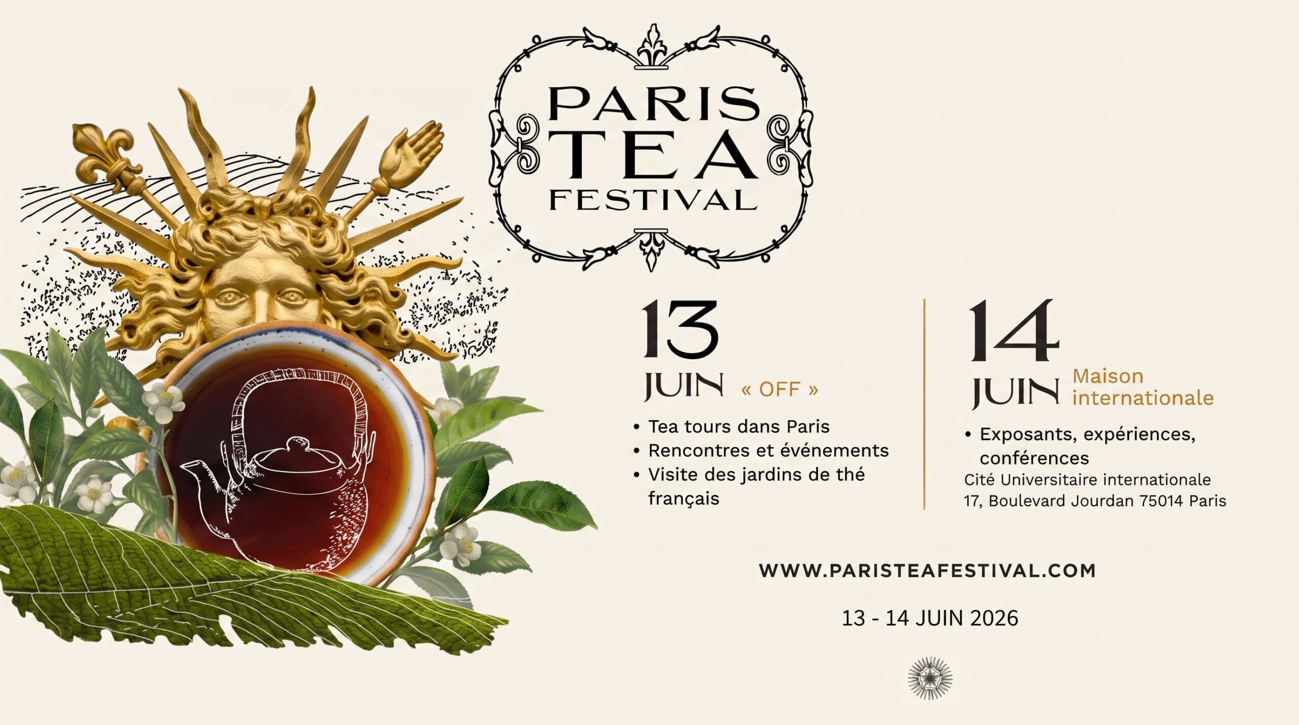 Meet us @Paris Tea Festival 2026
