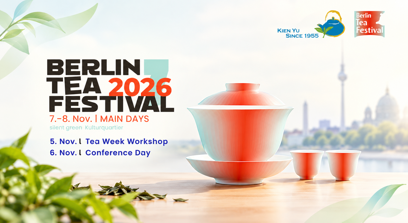 Meet us @柏林茶節2026    Voices of Tea: From Source to Market｜精品茶的起源、專業工藝與人文